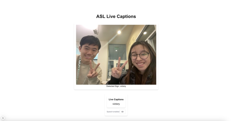 ASL Live Translator – screenshot 1