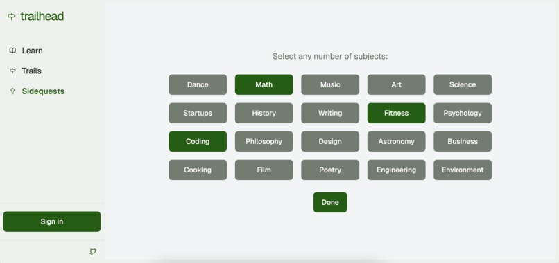 Trailhead – screenshot 2