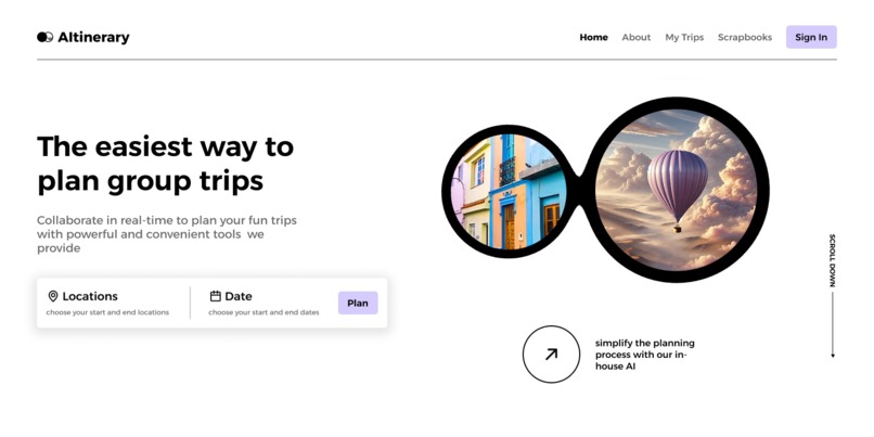 aitinerary – screenshot 1