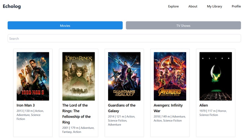 Echolog – screenshot 1
