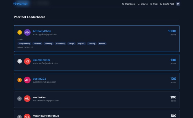 Peerfect – screenshot 3