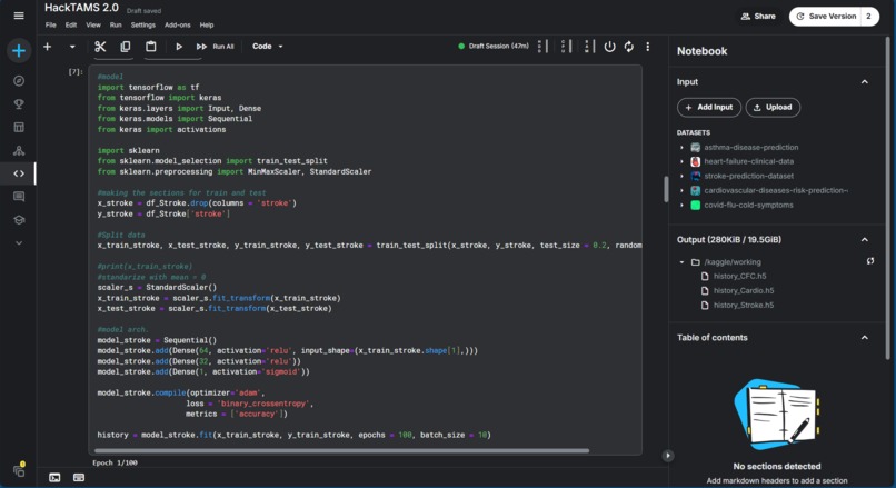 TCuS Medical AI Web-App  – screenshot 9
