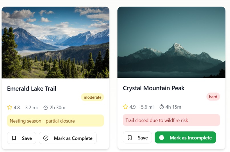WildTrails – screenshot 2
