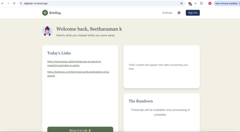 Digestor – screenshot 1