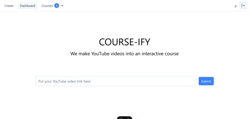 Course-ify – screenshot 2