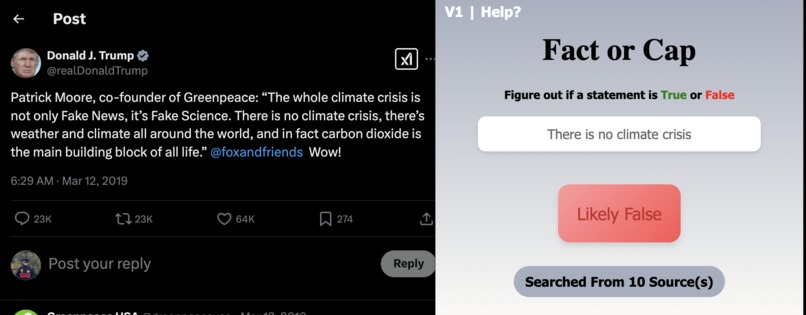 seg-faulters Fact or Cap – screenshot 4
