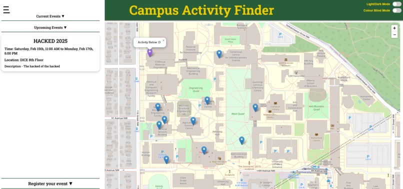 Campus Activity Finder (jayjew) – screenshot 1