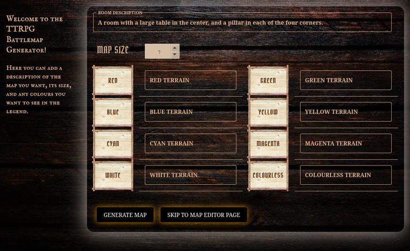 Automatic Battlemap Board/Generator (hack-the-planet) – screenshot 4