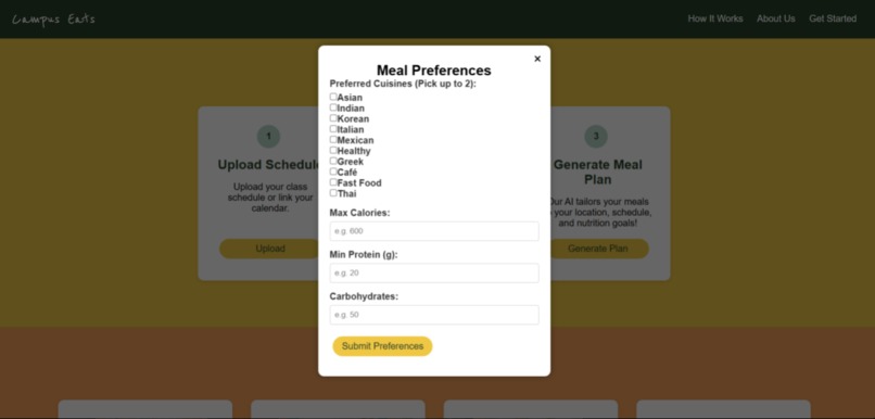 Campus Eats – screenshot 4