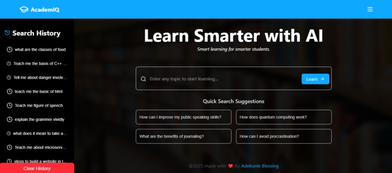 AcademIQ - Smart learning for smarter students. – screenshot 1