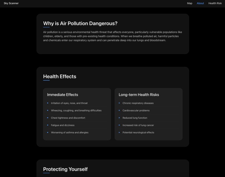SkyScan – screenshot 2
