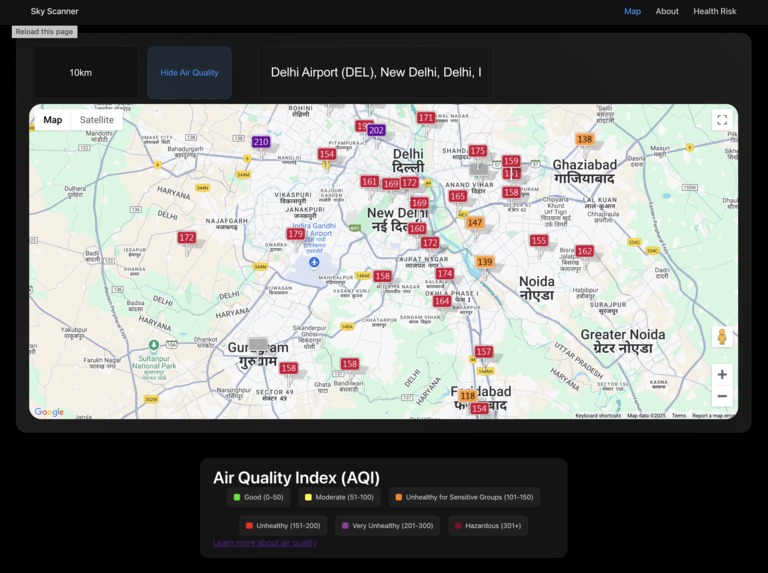 SkyScan – screenshot 1