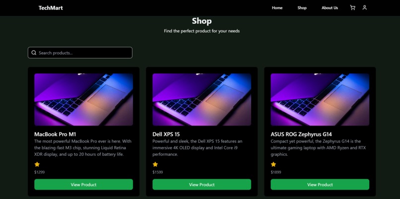 TechMart – screenshot 2