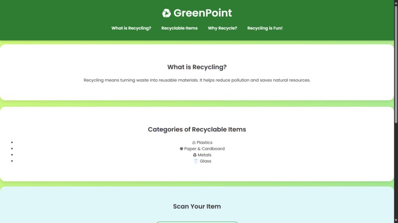 GreenPoints – screenshot 1