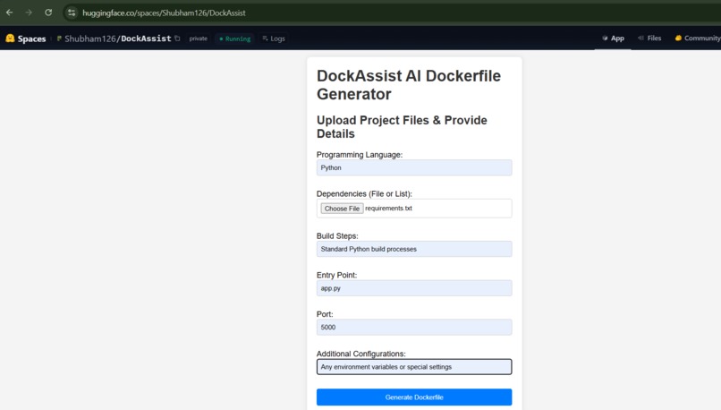 DockAssist – screenshot 2