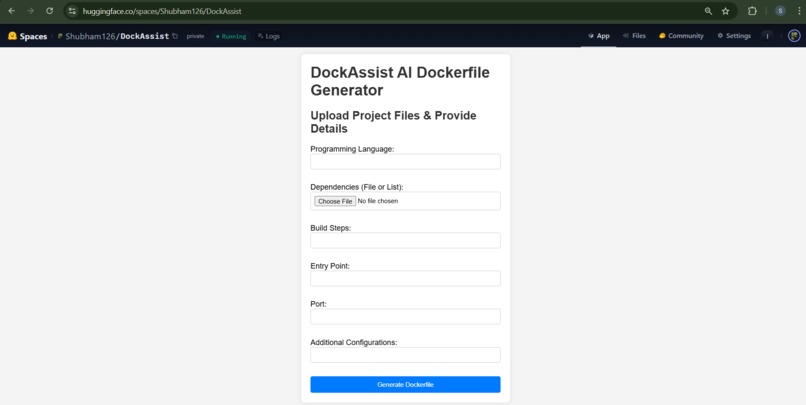 DockAssist – screenshot 1
