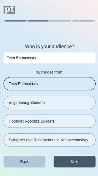 Free AI Presentation Maker by PoweredTemplate – screenshot 2
