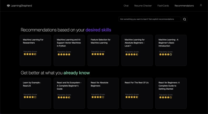Learning Shepherd – screenshot 3
