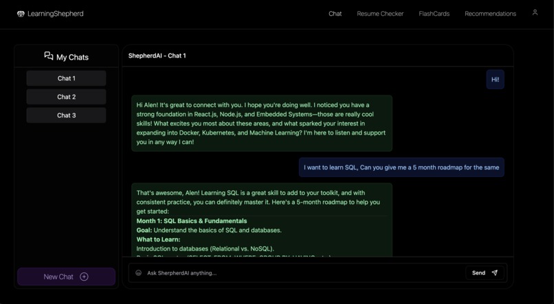 Learning Shepherd – screenshot 5