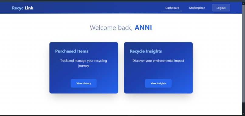 RECYCLINK:Waste-to-Product Marketplace – screenshot 2