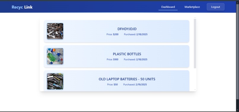 RECYCLINK:Waste-to-Product Marketplace – screenshot 6