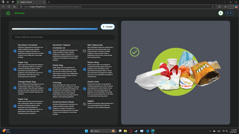 CyclrAI – screenshot 1