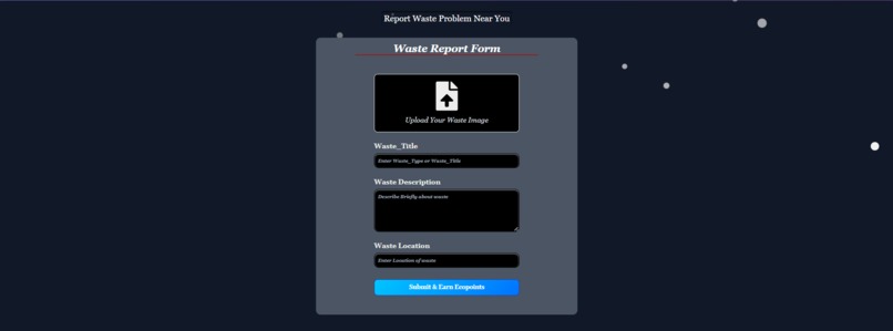 ECOSCAN:AI Powered Waste Detection System – screenshot 2