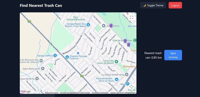 Trash Can Finder – screenshot 1