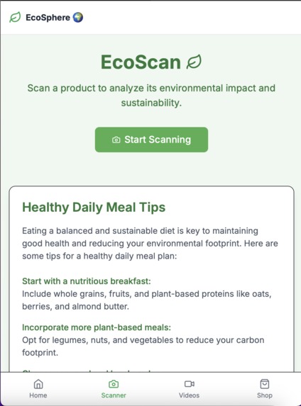 EcoSphere – screenshot 2