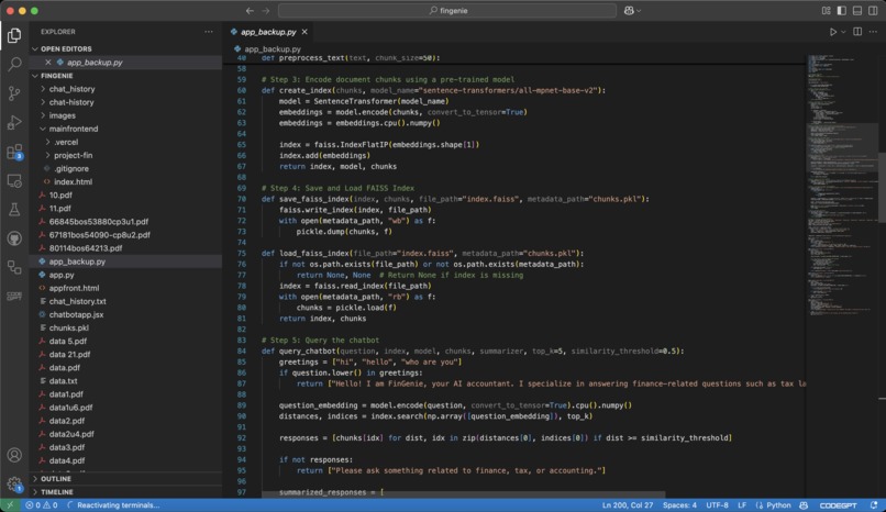 FinGenie: Your AI Accountant  – screenshot 2