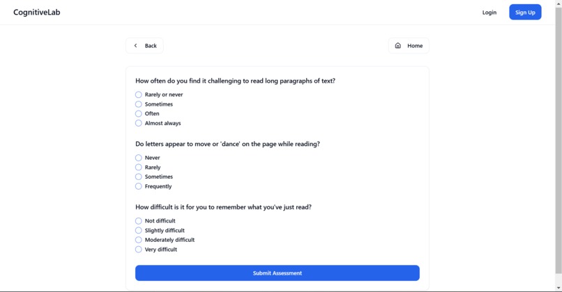 CognitiveLab – screenshot 4