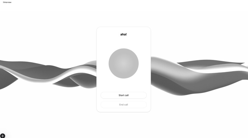 aha! – screenshot 1