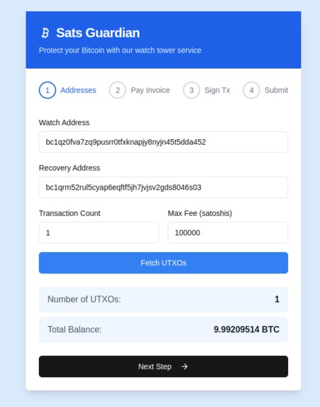 Sats Guardian – screenshot 7