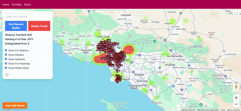 Wildfire Safety Navigator - A Fire Mitigation App – screenshot 2