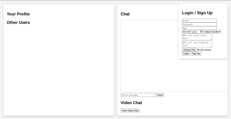 DateMate – screenshot 1