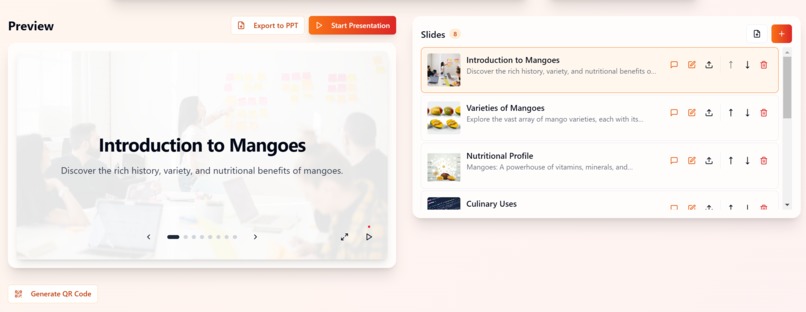 Flamslides - AI-Powered Presentation Generator – screenshot 2