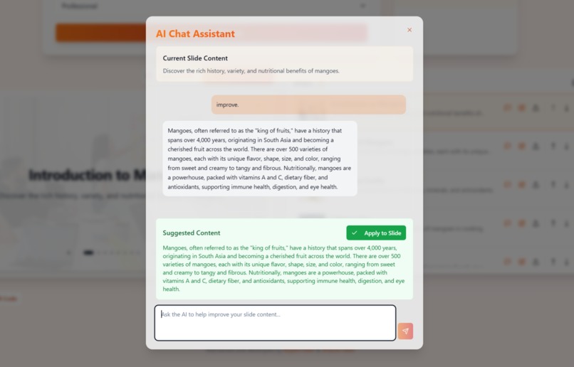 Flamslides - AI-Powered Presentation Generator – screenshot 5