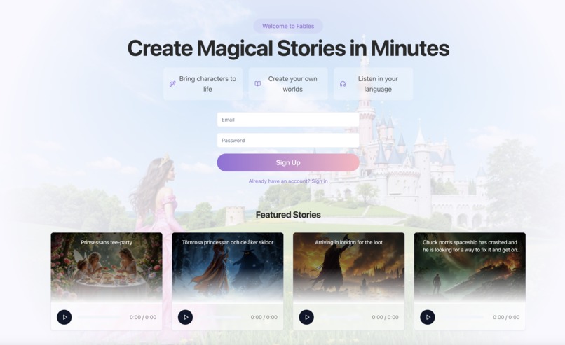 Fables – screenshot 1