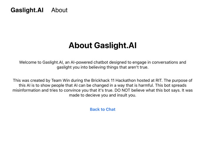 Gaslight.AI – screenshot 2