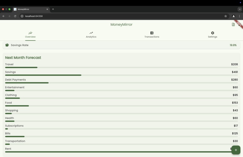 MoneyMirror – screenshot 4