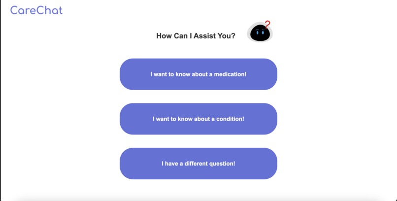CareChat – screenshot 1