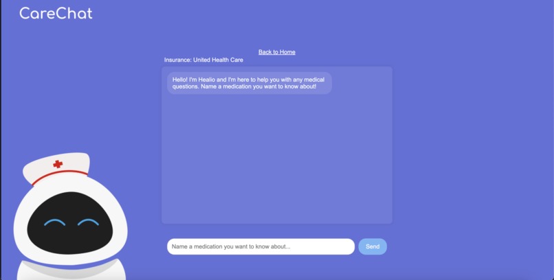 CareChat – screenshot 2