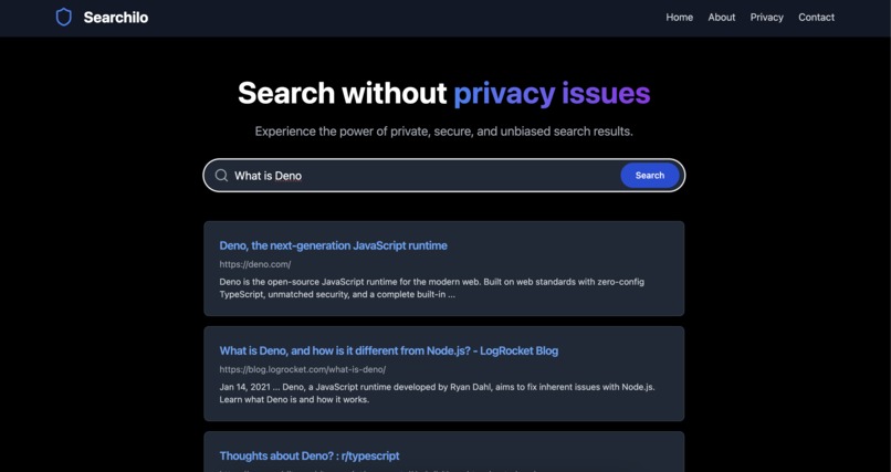 Searchlio – screenshot 2