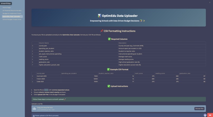 OptimEdu – screenshot 2