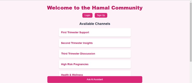 Hamal Community – screenshot 1
