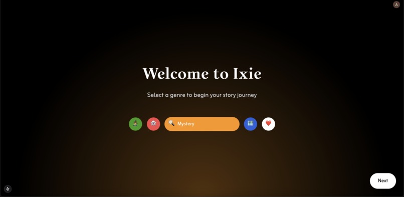 Ixie: Platform to generate movies – screenshot 1