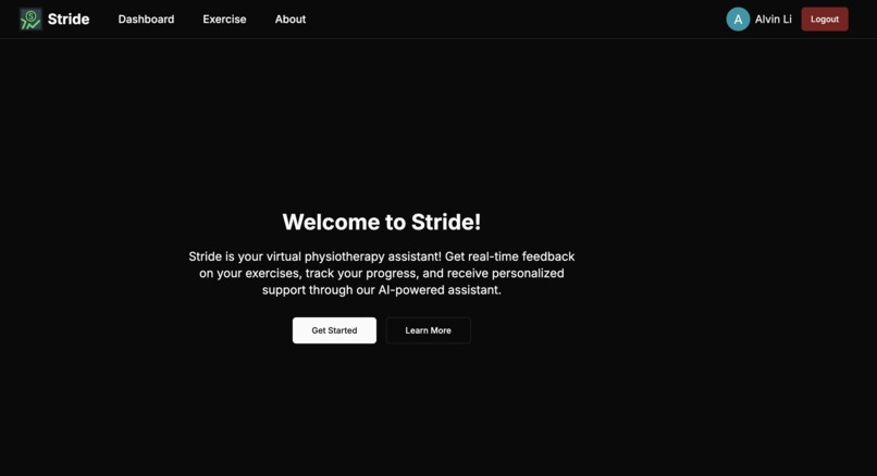 Stride – screenshot 1