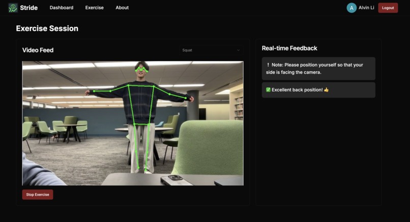 Stride – screenshot 3