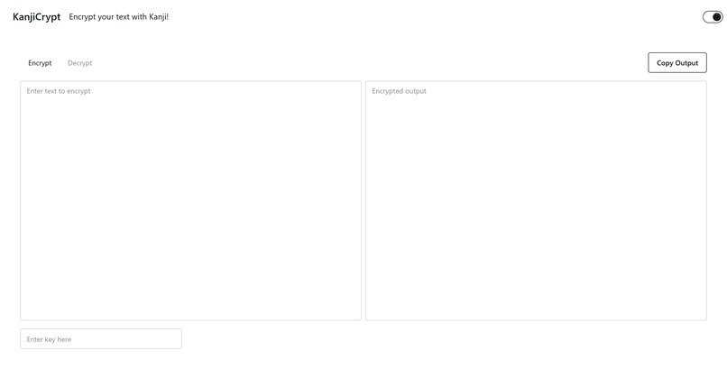 KanjiCrypt – screenshot 1
