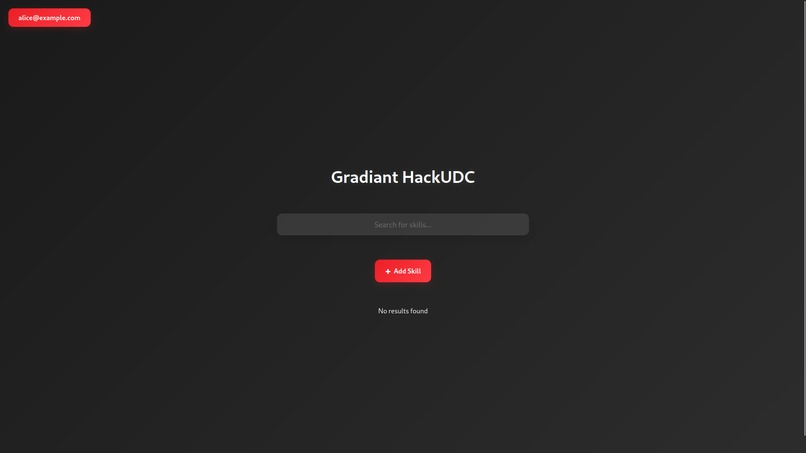 Gradiant Expert Finder – screenshot 1